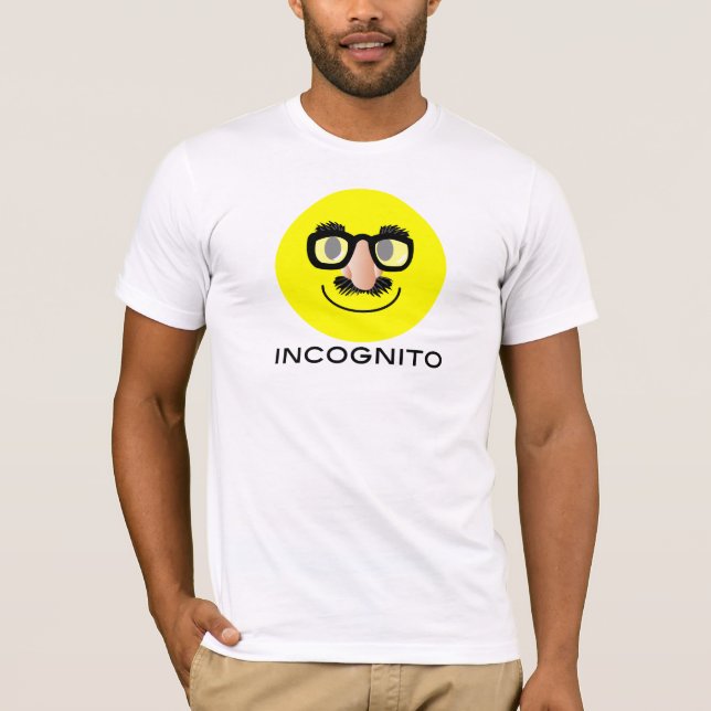 T-shirt "T-SHIRT de VISAGE incognito (Devant)