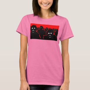 T-shirt "T-shirt de zombi de l'horde"