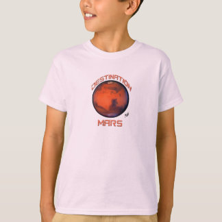 T-shirt "T-Shirt Destination Mars Long Manches Pour Enfant