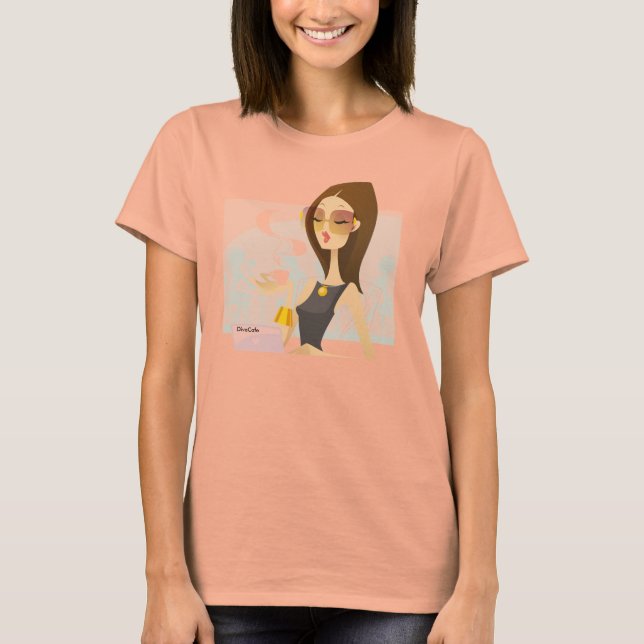 T-shirt T Shirt- DivaCafe (Devant)