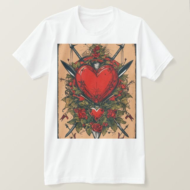 T-shirt "T-Shirt Dragon-Fire Unisex : allumez votre style  (Design devant)