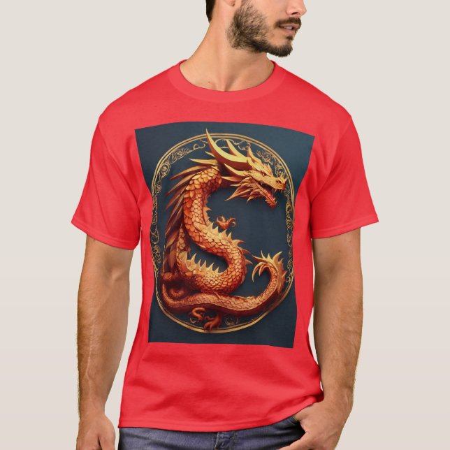 T-shirt T-Shirt"Dragon Majestic (Devant)