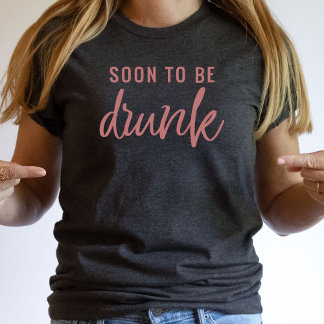 T-shirt T Shirt Drôle de Mariée Future Bachelière Bientôt