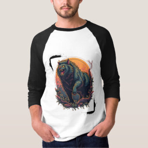 T-shirt "T-shirt en forme d'ours en colère : Edgy Stre