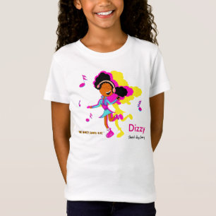 T-Shirt "T-shirt étourdi de danse des enfants de groupe de