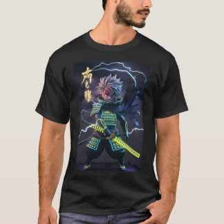 T-shirt "T-Shirt futuriste du guerrier samouraï |