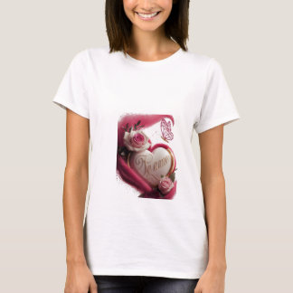 T-shirt "T-shirt graphique d'amour profond"