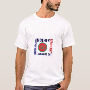 T-shirt T Shirt Graphique Fierté du Patrimoine Linguistiqu
