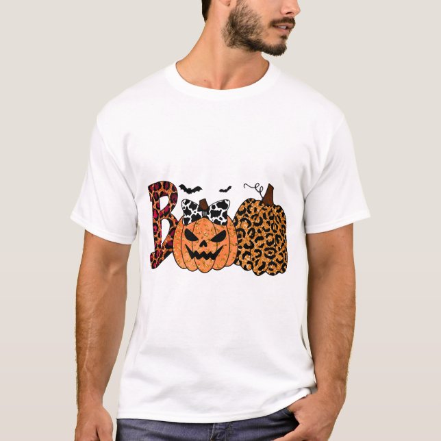 T-shirt T shirt Halloween, Halloween (Devant)