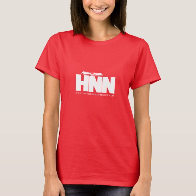 T-shirt T-shirt HNN féminin américain vêtement fin (Devant)