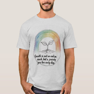 T-shirt "T-shirt inspirant pour la croissance des plantes
