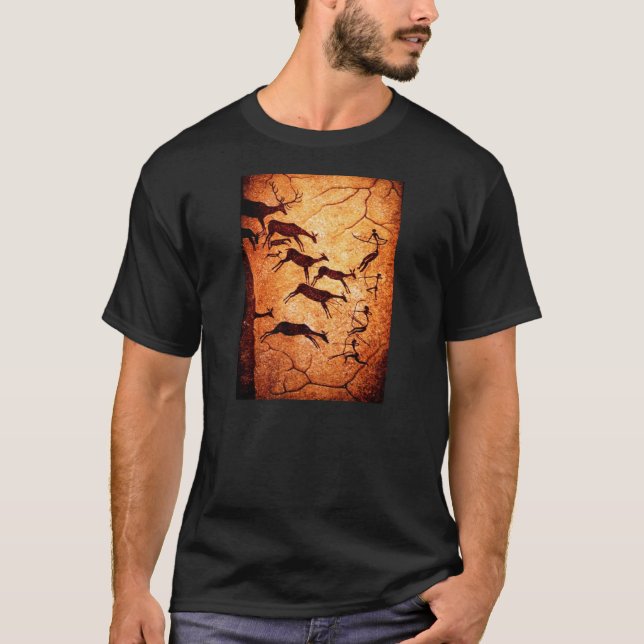 T-shirt T-shirt, lascaux (Devant)