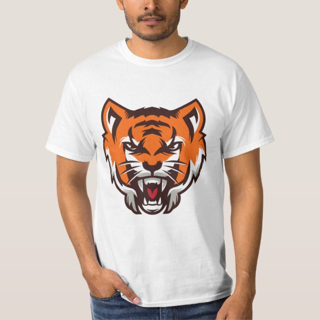 T-shirt t shirt lion "Feline Majesty:The Unchallenged King (Devant)