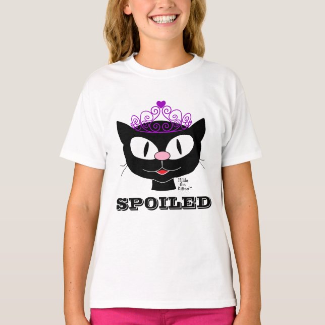 T-shirt T Shirt Mignonne de Princesse de Dessin Animé Enfa (Devant)