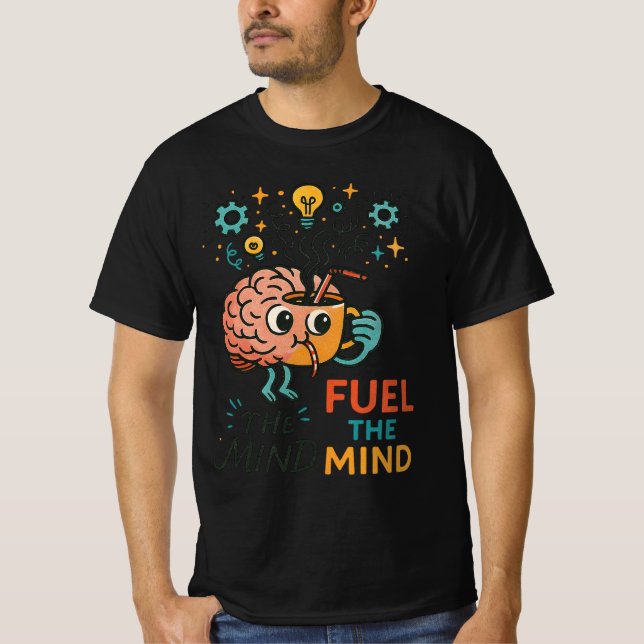 T-shirt "T-shirt Mind Over Matter - Style intelligent pour (Devant)
