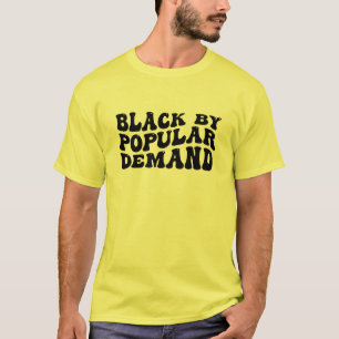 T-shirt T-Shirt-Mois de l'histoire des Noirs 100 Ans