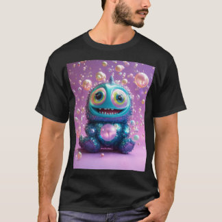 T-shirt "T-shirt Narwhal - Magie Arc-en-ciel sous t