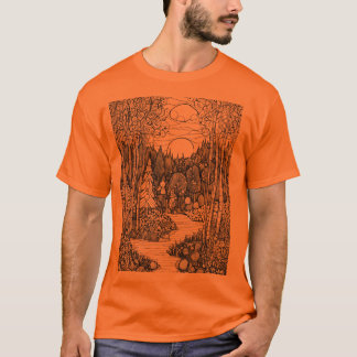 T-shirt T-Shirt, nature forestière