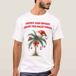 T-shirt T-Shirt-Noël Tropical T Shirt de Famille