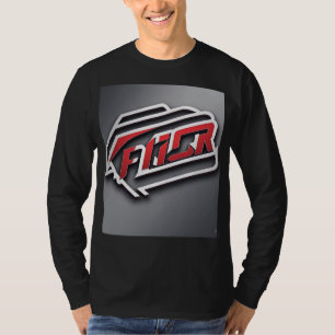 T-shirt "T-shirt noir avec un look frais, juste pour vous"