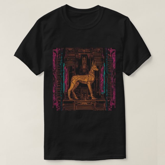 T-shirt T-shirt, Noir, Hound (Design devant)