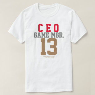 T-SHIRT T-SHIRT, PDG DE GAME MANAGER