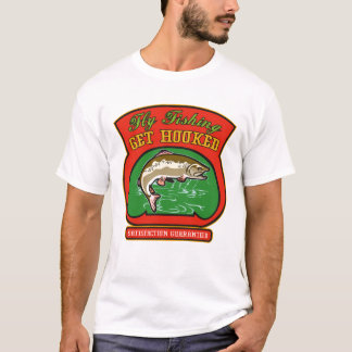 T-shirt T-Shirt, pêcheur rétro