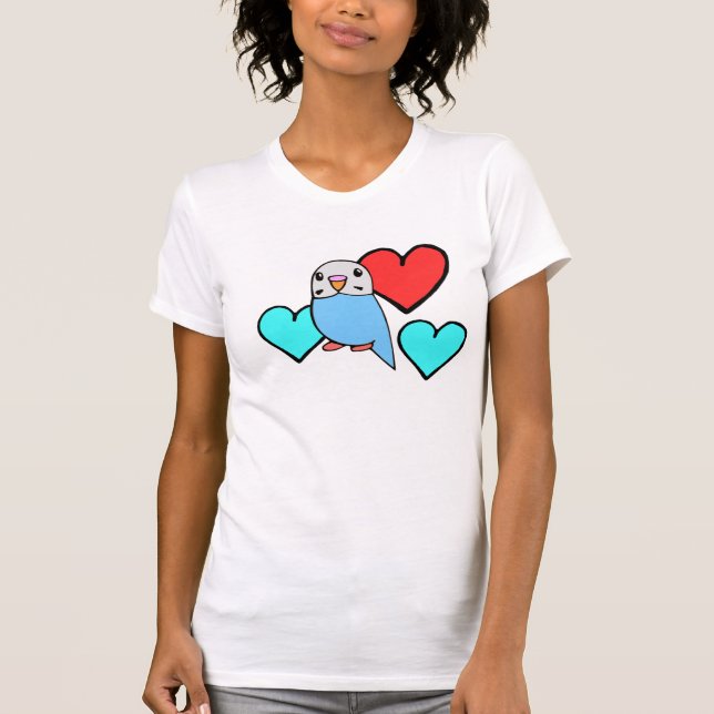 T-shirt T shirt Perruche Calopsitte (Devant)
