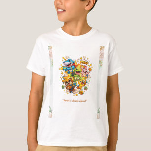 T-Shirt. T-Shirt pour enfants de dessin animé colo