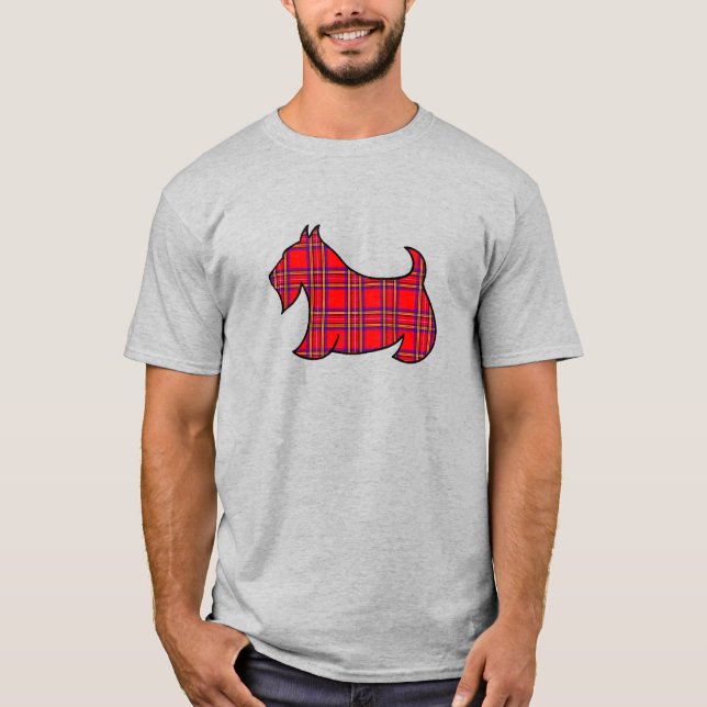 T-Shirt T-Shirt pour homme écossais Terrier (Devant)