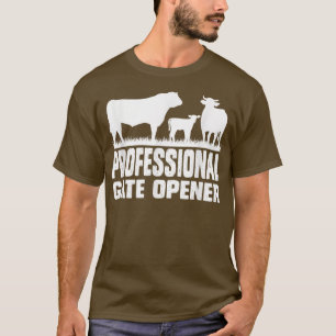 T-shirt T-shirt pour vaches à ouverture de porte p