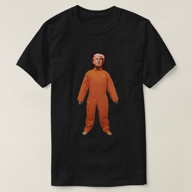 T-shirt T-Shirt, prisonnier de Trump (Design devant)
