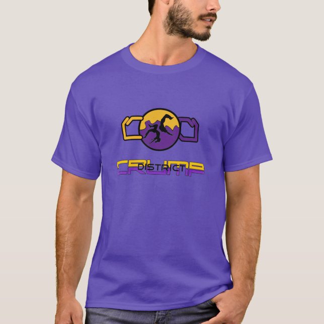 T-SHIRT T SHIRT PURPLE (Devant)