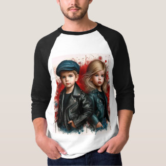T-shirt "T-shirt Raglan à manches basiques pour hommes - A