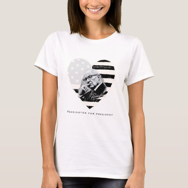T-SHIRT T SHIRT REDDINGTON PRÉSIDENT (Devant)