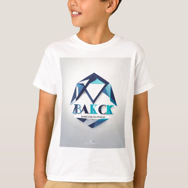 T-shirt "T-shirt Sapphire Sparkle Diamond" (Devant)