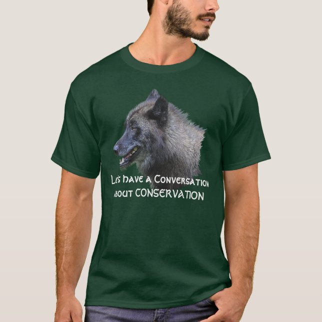 T-shirt T-Shirt, soutien à la conservation de la faune du  (Devant)