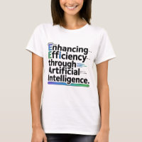 "T-shirt sur l'efficacité de l'IA | Équipe techniq