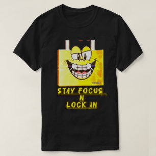 T-SHIRT T SHIRT T.R.K À IMPRESSION GRAPHIQUE STAY FOCUS N