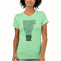 T-shirt T-shirt T-shirt féminin VT Long Trail