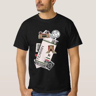T-shirt T Shirt téhéran iran voyage de la perse