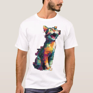 T-shirt `T-Shirt Tigre Géométrique`