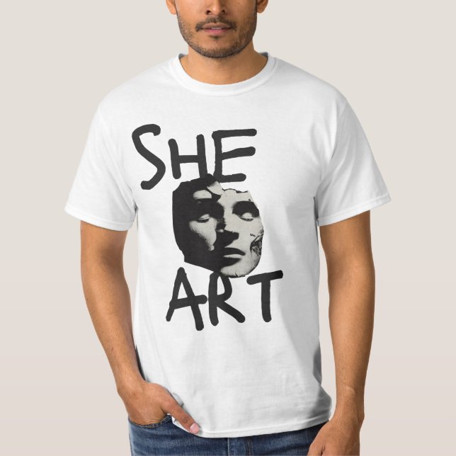 T-shirt T-shirt Typographie en gras (Devant)