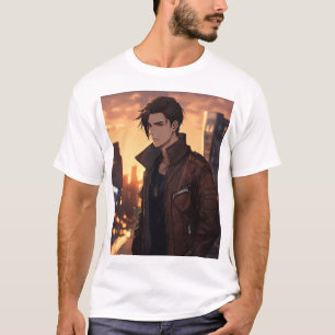 T-shirt "T-shirt Vibes Attitude Anime