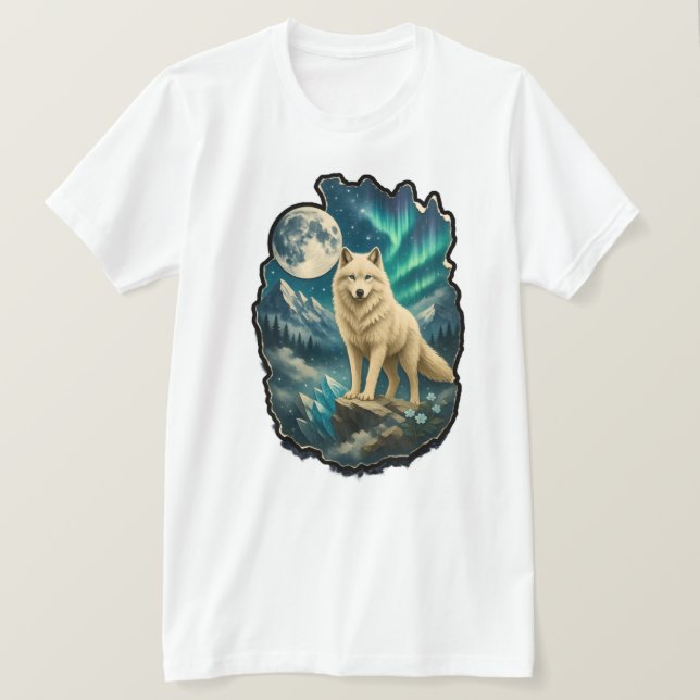 T-shirt T Shirt Wild Wolf | Tee (Design devant)