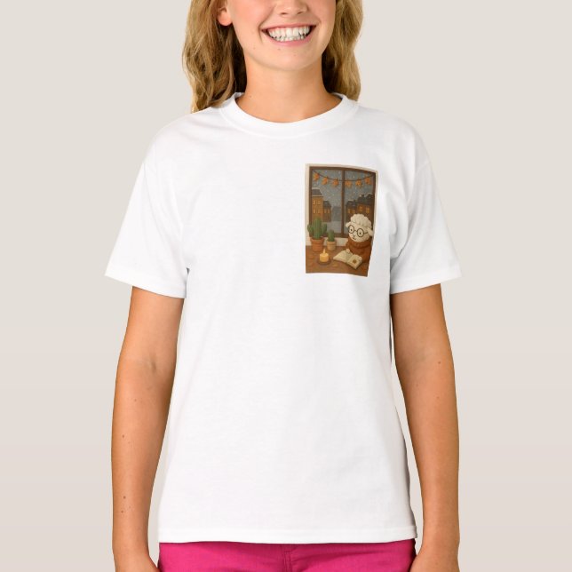 T-shirt T-ShirtCozy Autumn Reader (Devant)