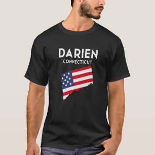 T-shirt T-ShirtDarien Connecticut USA State America Travel
