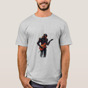 T-shirt T-ShirtInferno Rocker : Le Guitariste Galactique