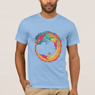 T-shirt t-shirtLucky Dragon : La fortune prend son envol
