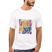 T-ShirtMulticolor Voyage en famille Tee